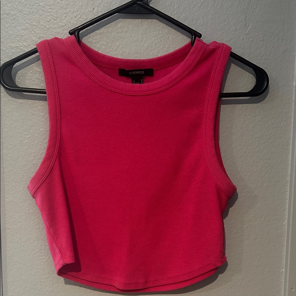 Forever 21 Fuchsia Tank Top